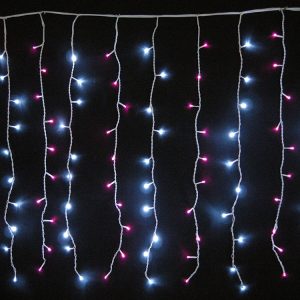 LED 260燈窗簾燈-110V或220V-有8種顏色可選擇